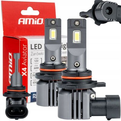 Inny producent Żarówki Samochodowe Hir2 9012 Led X4 Aviator 6500k 12v 2szt. Canbus 3936lm Inny producent Żarówki Samochodowe Hir2 9012 Led X4 Aviator 6500k 12v 2szt. Canbus 3936lm