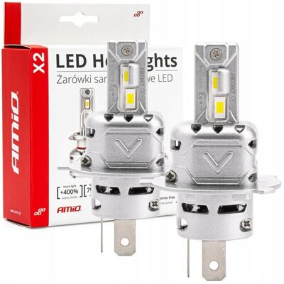 Inny producent Żarówki Samochodowe LED Seria X2 Amio H4 Canbus Hq Inny producent Żarówki Samochodowe LED Seria X2 Amio H4 Canbus Hq