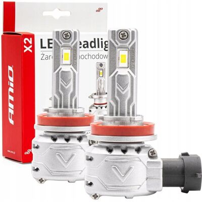 Amio ŻARÓWKI SAMOCHODOWE LED SERIA X2 H8 H9 H11 CANBUS Amio ŻARÓWKI SAMOCHODOWE LED SERIA X2 H8 H9 H11 CANBUS