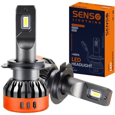 Żarówki SENSO 2x LED H7 +400% CSP 20000LM Żarówki SENSO 2x LED H7 +400% CSP 20000LM
