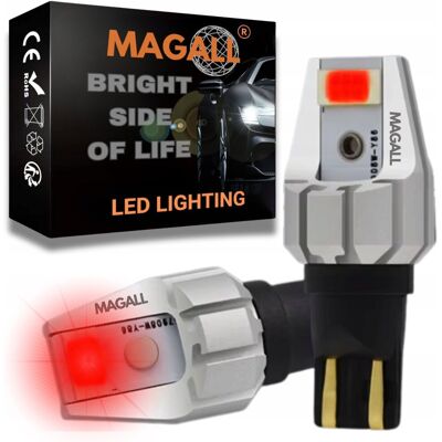Inny producent ŻARÓWKI W16W LED T15 CANBUS CZERWONE MOCNE MAGALL FAN-CAN 1000LM 12V Inny producent ŻARÓWKI W16W LED T15 CANBUS CZERWONE MOCNE MAGALL FAN-CAN 1000LM 12V