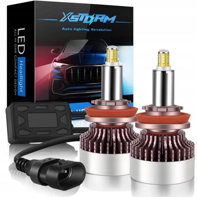 SKLEPLEDYPL Żarówki Xstorm Led H11 160w 360° 25000lm Mocne Can SKLEPLEDYPL Żarówki Xstorm Led H11 160w 360° 25000lm Mocne Can