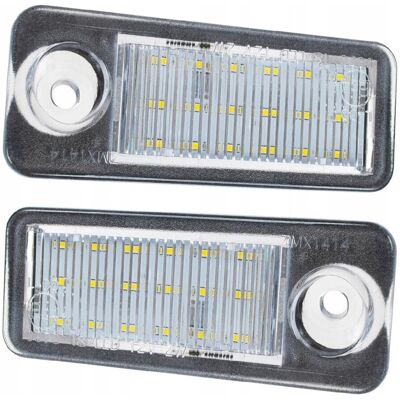 Co2 Zestaw Lampek Led Do Tablicy Rejestracyjnej, Autotune, Do Audi A6 C5 Kombi Avant Co2 Zestaw Lampek Led Do Tablicy Rejestracyjnej, Autotune, Do Audi A6 C5 Kombi Avant