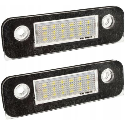Co2 Zestaw Lampek Led Do Tablicy Rejestracyjnej, Autotune, Do Ford Fiesta Mk6, Ford Fusion, Ford Mondeo Mk2 Co2 Zestaw Lampek Led Do Tablicy Rejestracyjnej, Autotune, Do Ford Fiesta Mk6, Ford Fusion, Ford Mondeo Mk2