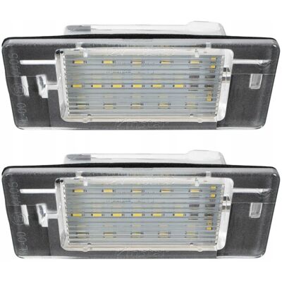 Co2 Zestaw Lampek Led Do Tablicy Rejestracyjnej, Autotune, Do Opel Vectra C Co2 Zestaw Lampek Led Do Tablicy Rejestracyjnej, Autotune, Do Opel Vectra C