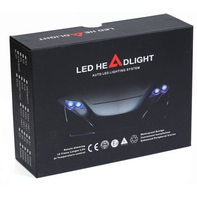 Interlook Zestaw żarówek LED H11 N8 DOB 80W 20000 lm Interlook Zestaw żarówek LED H11 N8 DOB 80W 20000 lm
