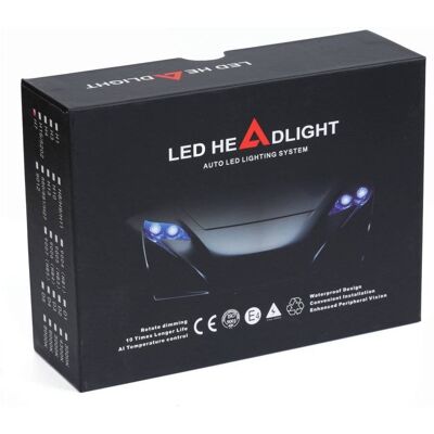 Interlook Zestaw żarówek LED H7 N8 DOB 80W 20000 lm Interlook Zestaw żarówek LED H7 N8 DOB 80W 20000 lm