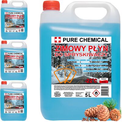 Pure Zimowy Płyn Do Spryskiwaczy - 22 Zapachowy 20L Pure Zimowy Płyn Do Spryskiwaczy - 22 Zapachowy 20L