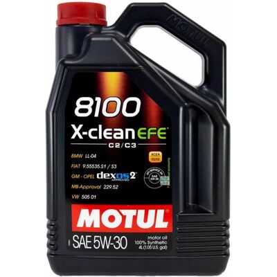 Motul 8100 X-CLEAN EFE 5W-30 5L - olej silnikowy Motul 8100 X-CLEAN EFE 5W-30 5L - olej silnikowy