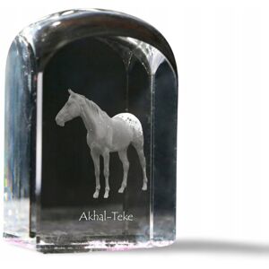 ART Akhal-Teke - kryształowa kostka ze zdjęciem, zdjęcie konia w krysztale, sze ART Akhal-Teke - kryształowa kostka ze zdjęciem, zdjęcie konia w krysztale, sze