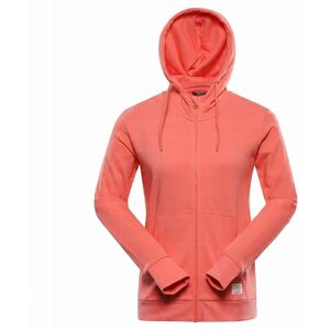 Alpine PRO Bluza damska bawełniana z kapturem Lokka k.pomarańczowy r.M Alpine PRO Bluza damska bawełniana z kapturem Lokka k.pomarańczowy r.M