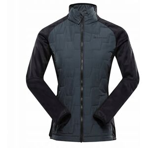 Alpine PRO Damska bluza hybrydowa z wełną merino Jorwa szary r.L Alpine PRO Damska bluza hybrydowa z wełną merino Jorwa szary r.L