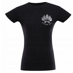 Alpine PRO Damska koszulka bawełniana Sumeka k.czarny r.M Alpine PRO Damska koszulka bawełniana Sumeka k.czarny r.M