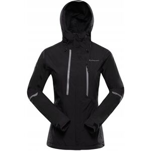 Alpine PRO Damska kurtka turystyczna 10.000 Norema 2 k.czarny r.L Alpine PRO Damska kurtka turystyczna 10.000 Norema 2 k.czarny r.L