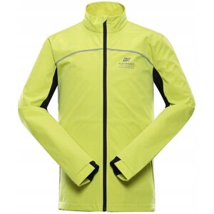 Alpine PRO Kurtka męska sportowa softshell 8000 Geroc żółty r.L Alpine PRO Kurtka męska sportowa softshell 8000 Geroc żółty r.L