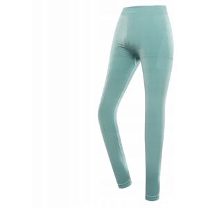 Alpine PRO Legginsy termoaktywne damskie Lessa zielony XL-XXL Alpine PRO Legginsy termoaktywne damskie Lessa zielony XL-XXL
