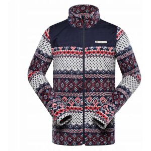 Alpine PRO Męska ciepła bluza polarowa Eflin k.czerwony r.XXL Alpine PRO Męska ciepła bluza polarowa Eflin k.czerwony r.XXL