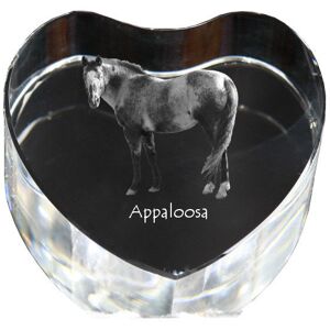 Appaloosa - zdjęcie konia w krysztale, kryształowe serce, wyjątkowa ramka ze zdjęciem marki Art-Dog Appaloosa - zdjęcie konia w krysztale, kryształowe serce, wyjątkowa ramka ze zdjęciem marki Art-Dog
