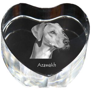 Chart afrykański, Azawakh - zdjęcie psa w krysztale, kryształowe serce, wyjątkowa ramka ze zdjęciem marki Art-Dog Chart afrykański, Azawakh - zdjęcie psa w krysztale, kryształowe serce, wyjątkowa ramka ze zdjęciem marki Art-Dog