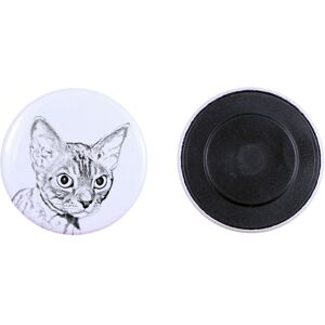 Devon Rex - kolekcja wyjątkowych magnesów, własne zdjęcie, marka Art-Dog Devon Rex - kolekcja wyjątkowych magnesów, własne zdjęcie, marka Art-Dog