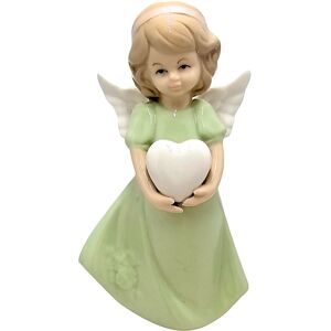 ART Figurka Aniołek Porcelanowy Zielony 14Cm 2498G ART Figurka Aniołek Porcelanowy Zielony 14Cm 2498G