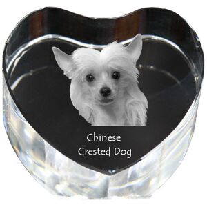 Grzywacz Chiński - zdjęcie psa w krysztale, kryształowe serce, wyjątkowa ramka ze zdjęciem marki Art-Dog Grzywacz Chiński - zdjęcie psa w krysztale, kryształowe serce, wyjątkowa ramka ze zdjęciem marki Art-Dog