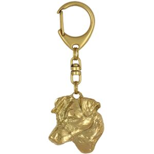 Art-Dog - Jack Russell Terrier - Gold-plated - Key Ring Art-Dog - Jack Russell Terrier - Gold-plated - Key Ring