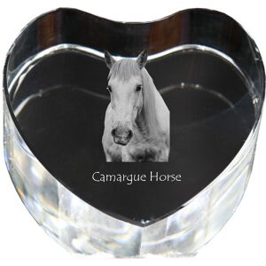 Koń Camargue - zdjęcie konia w krysztale, kryształowe serce, wyjątkowa ramka ze zdjęciem marki Art-Dog Koń Camargue - zdjęcie konia w krysztale, kryształowe serce, wyjątkowa ramka ze zdjęciem marki Art-Dog
