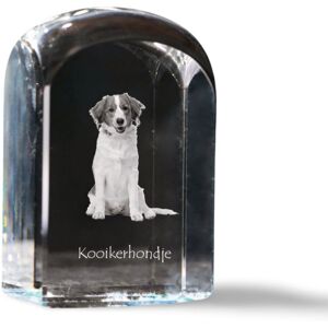 Kooikerhondje - kryształowa kostka ze zdjęciem, zdjęcie psa w krysztale, sześcienny przycisk do papieru marki Art-Dog Kooikerhondje - kryształowa kostka ze zdjęciem, zdjęcie psa w krysztale, sześcienny przycisk do papieru marki Art-Dog