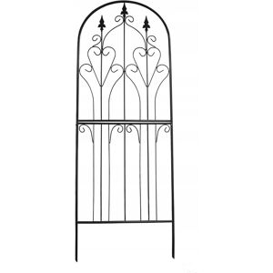 ABC Kratka Ogrodowa Metalowa 220cm Do Róż Powojników Czarna SCENDOR ABC Kratka Ogrodowa Metalowa 220cm Do Róż Powojników Czarna SCENDOR
