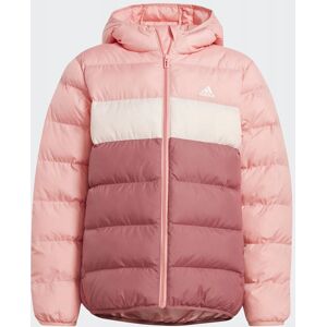 adidas Dzieci Różowa Syntetyczna Kurtka - Kurtka adidas Dzieci Różowa Syntetyczna Kurtka - Kurtka
