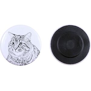 Kurylski bobtail długowłosy - kolekcja wyjątkowych magnesów, własne zdjęcie, marka Art-Dog Kurylski bobtail długowłosy - kolekcja wyjątkowych magnesów, własne zdjęcie, marka Art-Dog