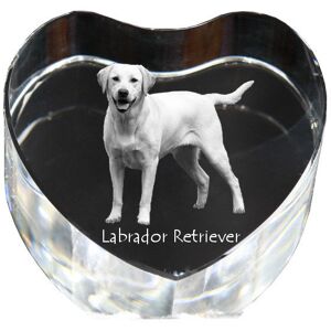 Labrador Retriever I - zdjęcie psa w krysztale, kryształowe serce, wyjątkowa ramka ze zdjęciem marki Art-Dog Labrador Retriever I - zdjęcie psa w krysztale, kryształowe serce, wyjątkowa ramka ze zdjęciem marki Art-Dog