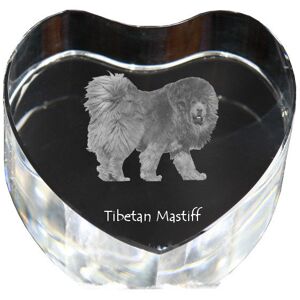 Mastif tybetański, Dog tybetański - zdjęcie psa w krysztale, kryształowe serce, wyjątkowa ramka ze zdjęciem marki Art-Dog Mastif tybetański, Dog tybetański - zdjęcie psa w krysztale, kryształowe serce, wyjątkowa ramka ze zdjęciem marki Art-Dog