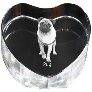 Mops, Pug, Carlin - zdjęcie psa w krysztale, kryształowe serce, wyjątkowa ramka ze zdjęciem marki Art-Dog Mops, Pug, Carlin - zdjęcie psa w krysztale, kryształowe serce, wyjątkowa ramka ze zdjęciem marki Art-Dog
