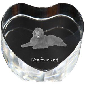 Nowofundland, Nowofoundland, Wodołaz - zdjęcie psa w krysztale, kryształowe serce, wyjątkowa ramka ze zdjęciem marki Art-Dog Nowofundland, Nowofoundland, Wodołaz - zdjęcie psa w krysztale, kryształowe serce, wyjątkowa ramka ze zdjęciem marki Art-Dog