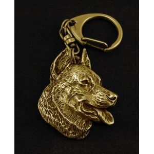 ART Owczarek Francuski Beauceron Pozłacany brelok ART Owczarek Francuski Beauceron Pozłacany brelok