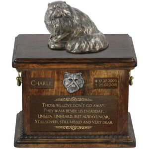Perski - skrzynia pamiątkowa kotem, skrzynia ze statuetką, personalizowana skrzynia na kocie pamiątki marki Art-Dog Perski - skrzynia pamiątkowa kotem, skrzynia ze statuetką, personalizowana skrzynia na kocie pamiątki marki Art-Dog