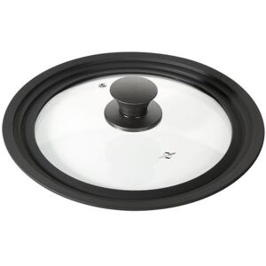 Uniwersalna pokrywa Kuchenprofi - Szkło borosilikatowe, Krawędź silikonowa, 28cm - Uniwersalna pokrywa Uniwersalna pokrywa Kuchenprofi - Szkło borosilikatowe, Krawędź silikonowa, 28cm - Uniwersalna pokrywa