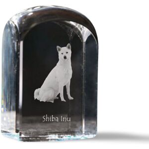 Shiba Inu - kryształowa kostka ze zdjęciem, zdjęcie psa w krysztale, sześcienny przycisk do papieru marki Art-Dog Shiba Inu - kryształowa kostka ze zdjęciem, zdjęcie psa w krysztale, sześcienny przycisk do papieru marki Art-Dog