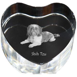 Shih Tzu, Shi tsu, Shi-Tzu, Szi-cu, Szitzu - zdjęcie psa w krysztale, kryształowe serce, wyjątkowa ramka ze zdjęciem marki Art-Dog Shih Tzu, Shi tsu, Shi-Tzu, Szi-cu, Szitzu - zdjęcie psa w krysztale, kryształowe serce, wyjątkowa ramka ze zdjęciem marki Art-Dog