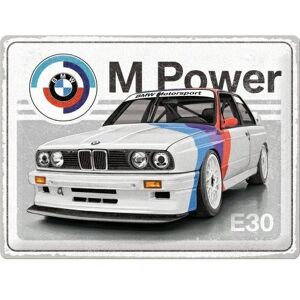 Duży znak BMW M Power E30 - 30x40cm - Znak Duży znak BMW M Power E30 - 30x40cm - Znak