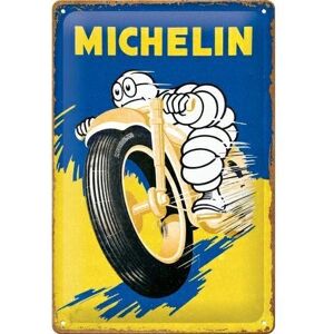 ART Tablica szyld MICHELIN MOTORCYCLE blacha metal prezent 20x30 ART Tablica szyld MICHELIN MOTORCYCLE blacha metal prezent 20x30
