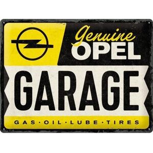 ART Tablica szyld OPEL GARAGE prezent blacha 30x40 ART Tablica szyld OPEL GARAGE prezent blacha 30x40