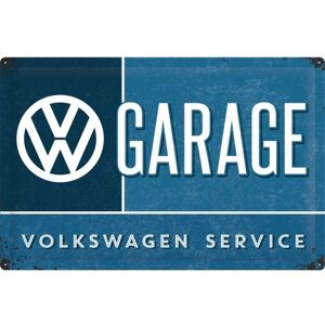 ART Tablica szyld VOLKSWAGEN GARAGE VW blaszany 40x60 ART Tablica szyld VOLKSWAGEN GARAGE VW blaszany 40x60