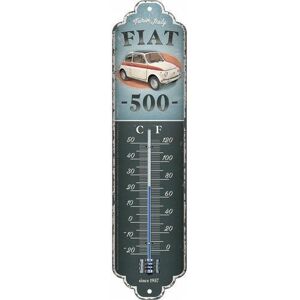 ART Termometr FIAT 500 ITALY prezent 28cm metalowy wewnętrzny zewnętrzny ART Termometr FIAT 500 ITALY prezent 28cm metalowy wewnętrzny zewnętrzny