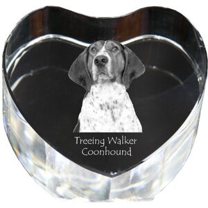 Treeing Walker Coonhound - zdjęcie psa w krysztale, kryształowe serce, wyjątkowa ramka ze zdjęciem marki Art-Dog Treeing Walker Coonhound - zdjęcie psa w krysztale, kryształowe serce, wyjątkowa ramka ze zdjęciem marki Art-Dog