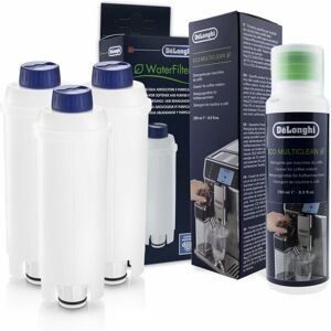 Aqualogis Zestaw Do Delonghi, Filtr DLSC002 3 szt, Płyn SER3013 250 ml Aqualogis Zestaw Do Delonghi, Filtr DLSC002 3 szt, Płyn SER3013 250 ml