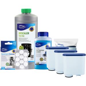 Aqualogis Zestaw do Saeco Philips AL-Clean 3szt, Verde 750ml, Latteo 250ml, Cleaneo 10tab Aqualogis Zestaw do Saeco Philips AL-Clean 3szt, Verde 750ml, Latteo 250ml, Cleaneo 10tab