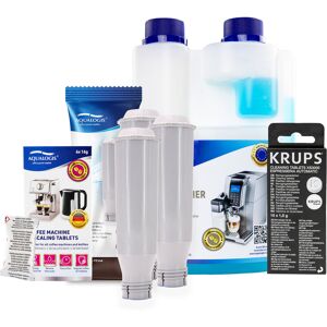 Aqualogis Zestaw Krups - AL-TES46 3szt, Latteo 500ml, KRUPS XS3000 10 Tabletki, Decalc Aqualogis Zestaw Krups - AL-TES46 3szt, Latteo 500ml, KRUPS XS3000 10 Tabletki, Decalc